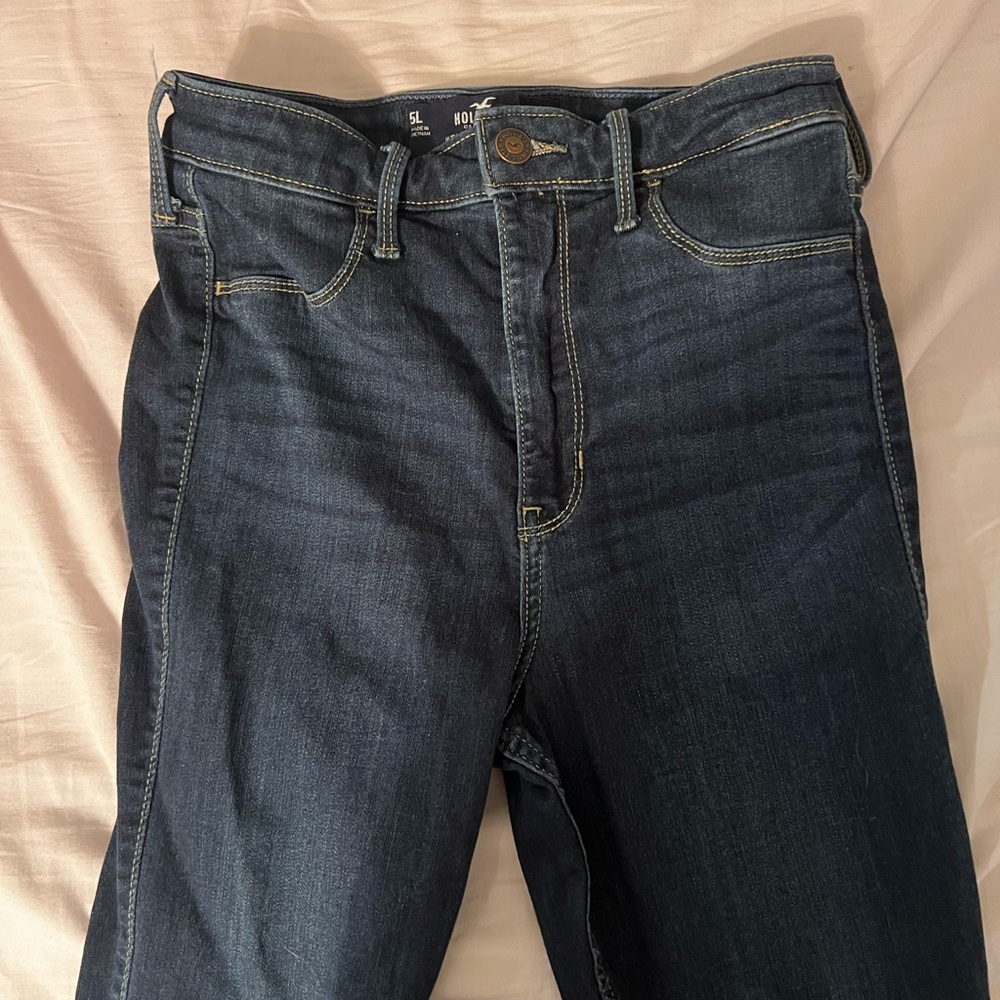 Dark blue Hollister jeans
